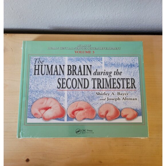 The Human Brain During the Second Trimester Hardcover Book Shirley Bayer Sealed - Picture 1 of 10